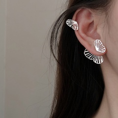 fashion jewelry hollow butterfly wings front and rear earrings