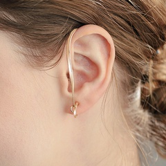 bijoux fantaisie boucles d'oreilles asymétriques unilatérales boucles d'oreilles clips d'oreille