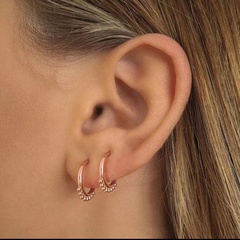 Fashion Jewelry Simple Metal Stud Earrings Earrings Earrings