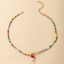 European and American crossborder new product Bohemia style mixed wear rice bead mushroom necklacepicture12