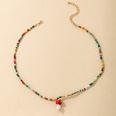 European and American crossborder new product Bohemia style mixed wear rice bead mushroom necklacepicture16