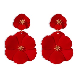 Creative Fashion Alloy Flower Earringspicture7