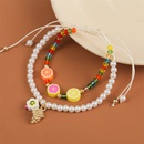 European and American Bohemia handmade soft ceramic pearl multilayer bracelet woven pearl bracelet accessoriespicture11