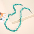 16 colors foreign trade O type acrylic glasses chain extension chain acrylic glasses mask chain hanging neck antilost ropepicture34