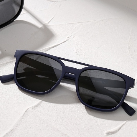 fashion polarized big frame double beam round sunglasses wholesale Nihaojewelry's discount tags