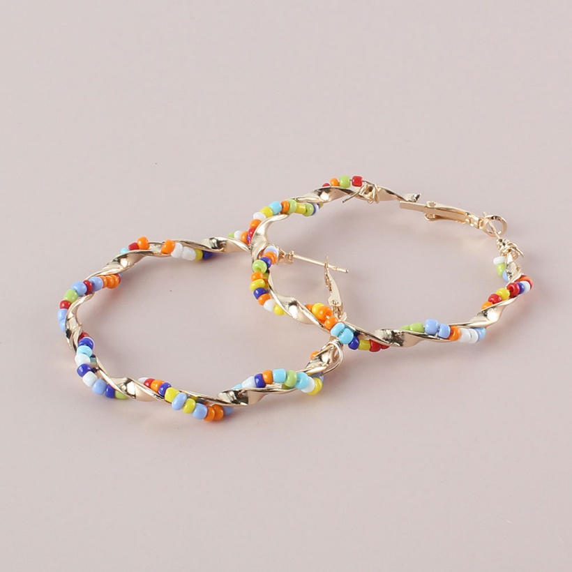 Bijoux Fantaisie Boucles Doreilles | Boucles D39oreilles Croles Bohme Perles Colores En Gros Nihaojewelry - AV98207