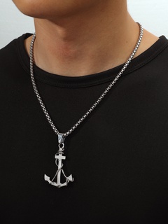 2021 New Pirates of the Caribbean Ship Pendant Pendant Simple Light Luxury Niche Design Men's Necklace