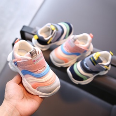 children's baby sports shoes boys and girls functional shoes 1-3 years old toddler caterpillar mesh breathable toddler shoes