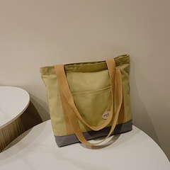 fashion casual cloth bag large capacity shoulder strap single shoulder multi-purpose canvas bag