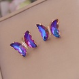 Boucles d39oreilles papillon dgrad multicolore coren en gros Nihaojewelrypicture15