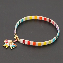 Bracelet tissé à la main en perles miyuki de couleur de style bohème bijoux en gros Nihaojewelry