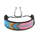 ethnic style color geometric beaded Miyuki bead couple bracelet wholesale jewelry Nihaojewelrypicture15
