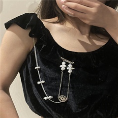 mode baroque perle chaîne gland broche broche en gros Nihaojewelry