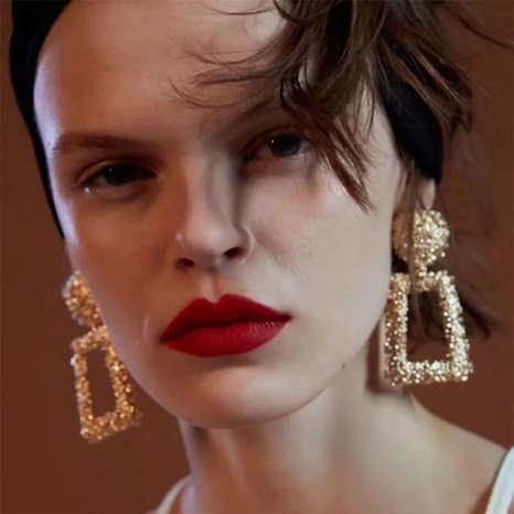 fashion hollow geometric pendant earrings wholesale nihaojewelry's discount tags