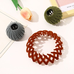 solid color bird's nest shape hair clip wholesale nihaojewelry