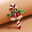 Lindo broche de cetro de campanas de Navidad accesorios al por mayor Nihaojewelrypicture7
