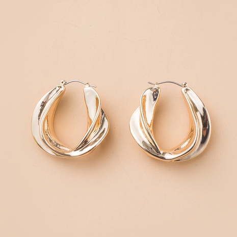 retro geometric circle glossy earrings wholesale Nihaojewelry's discount tags