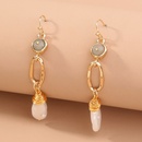 fashion stone pearl long tassel earrings wholesale Nihaojewelrypicture9
