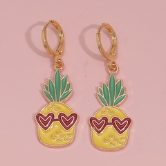 fashion pineapple watermelon banana earrings wholesale Nihaojewelry