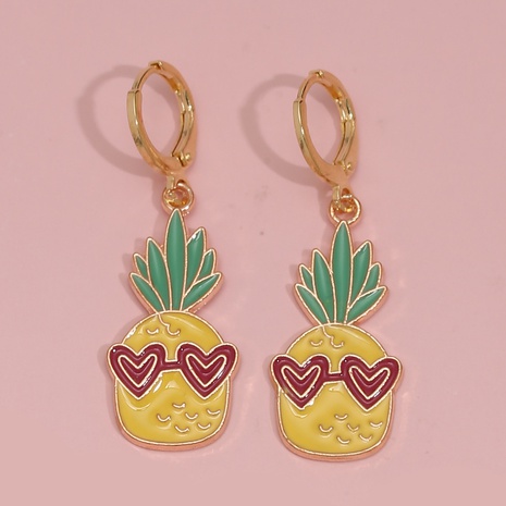 fashion pineapple watermelon banana earrings wholesale Nihaojewelry's discount tags