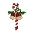 Lindo broche de cetro de campanas de Navidad accesorios al por mayor Nihaojewelrypicture12