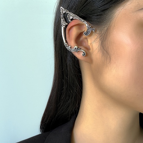 retro Irregular auricle elves three-dimensional ear bone clip wholesale Nihaojewelry's discount tags