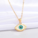 fashion eightpointed star eye pendent alloy necklace wholesale Nihaojewelrypicture11