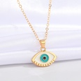 fashion eightpointed star eye pendent alloy necklace wholesale Nihaojewelrypicture16