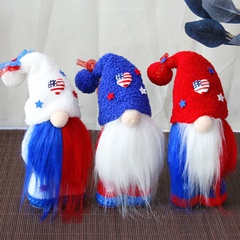 New American Day Independence Day Hat Faceless Forest Old Man Doll Decoration Wholesale Nihaojewelry