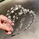 retro pearl flower double headband wholesale Nihaojewelrypicture10