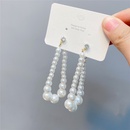 pearl hollow dropshaped retro earrings wholesale jewelry Nihaojewelrypicture16