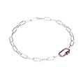 retro copper screw buckle heart bracelet necklace set wholesale Nihaojewelrypicture28