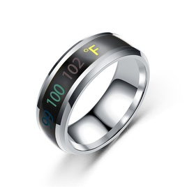 Europische und amerikanische Mode neue intelligente Temperatur anfertigung Paar Ring EKGAnzeige Temperatur ring Quelle Hersteller neue Anpassungpicture97