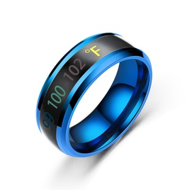 Europische und amerikanische Mode neue intelligente Temperatur anfertigung Paar Ring EKGAnzeige Temperatur ring Quelle Hersteller neue Anpassungpicture129
