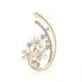 new simple flower diamond alloy broochpicture17