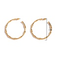 retro circle alloy pearl earringspicture66