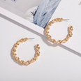 retro circle alloy pearl earringspicture88