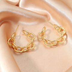 fashion 18KGP Real Gold Earrings Wholesale Nihaojewelry