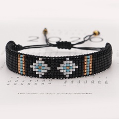 Miyuki rice beads hand-woven beaded geometric bracelet wholesale Nihaojewelry