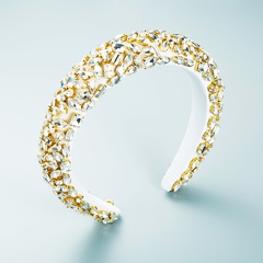 Barock-Stil Schwamm breitkrempiges Stirnband Großhandel Nihaojewelry