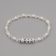 Bohemian style color crystal letter beaded small braceletpicture28