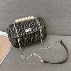 new trendy design pearl chain single shoulder messenger bag