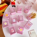 Japanese sweet cute girl heart pink pen holder stationery storage tubepicture7