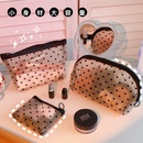 Fashion mesh cosmetic bag storage bag simple largecapacity portable cosmetic storage bagpicture8