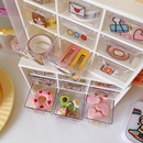Girl heart dustproof drawer stationery jewelry hand account cosmetics storage boxpicture8