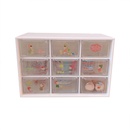 Girl heart dustproof drawer stationery jewelry hand account cosmetics storage boxpicture10