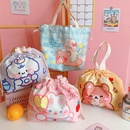 portable insulation girl cute student office worker storage meal bagpicture7