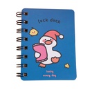 lindo mini cuaderno de bolsillo porttil cuaderno de dibujos animados nio estudiante regalopicture11