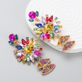 European and American fashion exaggerated color rhinestone pendant earringspicture22