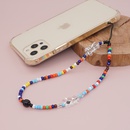 Nouvelles perles de riz en verre ours mignon poignet perl  la main pendentif corde de tlphone portablepicture8
